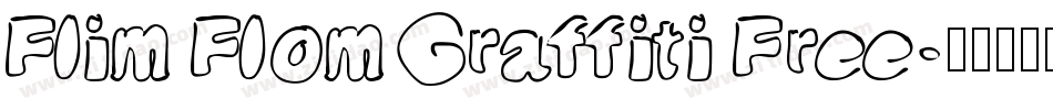 Flim Flom Graffiti Free字体转换